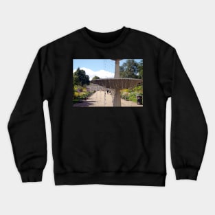 sheffield botanical gardens water fountain Crewneck Sweatshirt